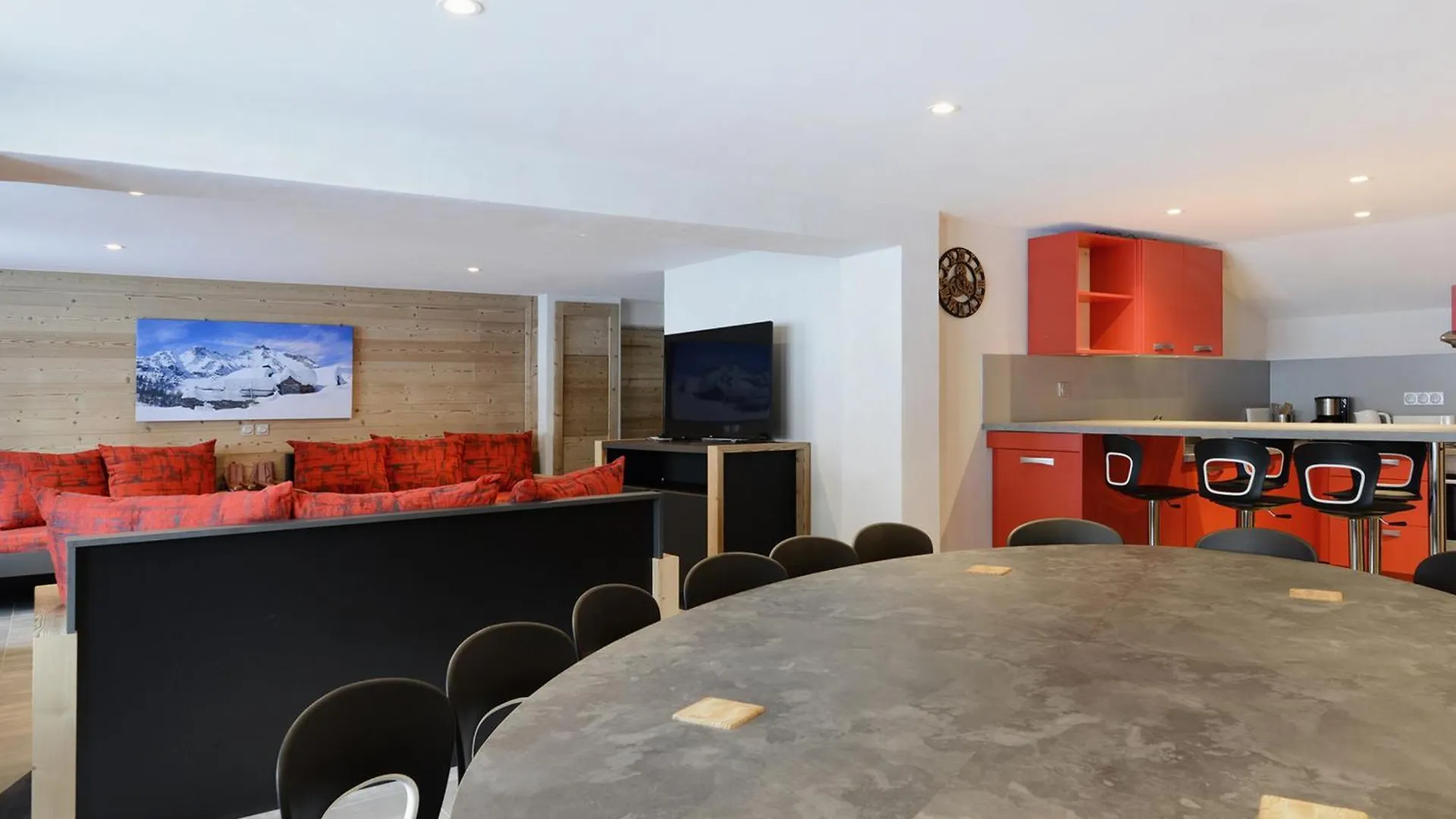 Appartement Spacieux Pour 16 Pers - Proche Pistes - Bien-Etre Avec Sauna & Hammam - Animaux Admis - Fr-1-181-1909 La Plagne-Tarentaise 0*,  法国
